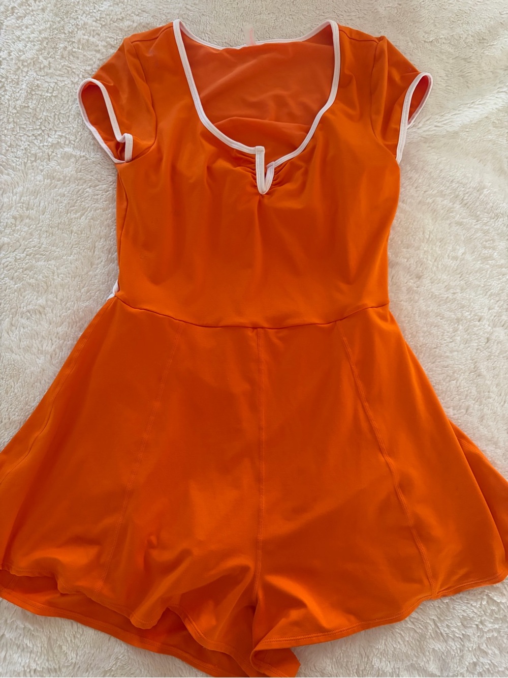 Free people pipe dream shortsie orange